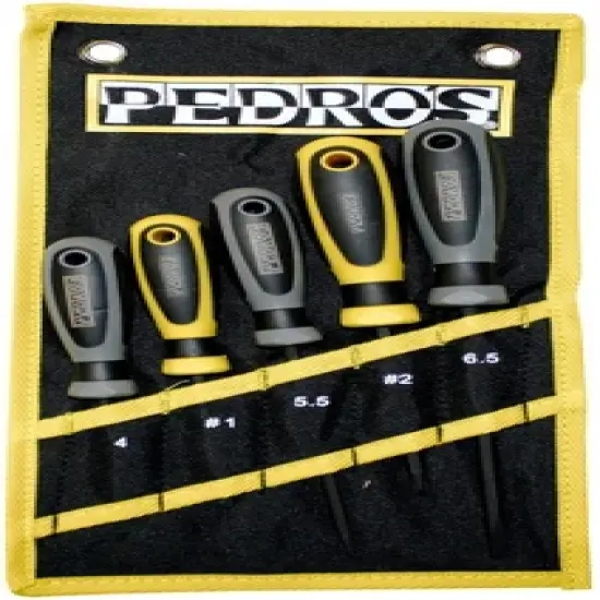 Pedro's 5-Piece Screwdriver Set image {1}