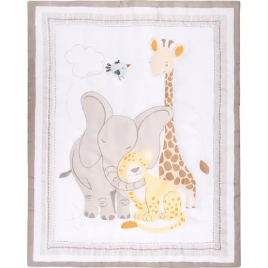 Sammy & Lou Crib Bedding Sets - Safari Snuggle - 4pc image {2}