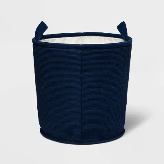 Waffle Kids' Storage Basket Navy - Pillowfort&trade; image {6}