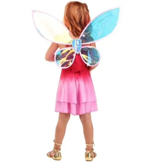 HalloweenCostumes.com 18 Month Girl Toddler Girl Disney Fairies Rosetta Halloween Costume | Disney Costumes, White/Pink/Pink image {1}