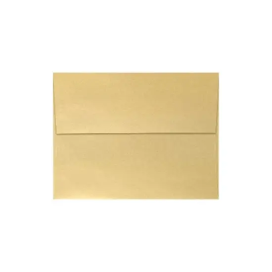 LUX A4 Invitation Envelopes (4 1/4 x 6 1/4) 250/Pack Blonde Metallic (4872-M07-250) image {1}