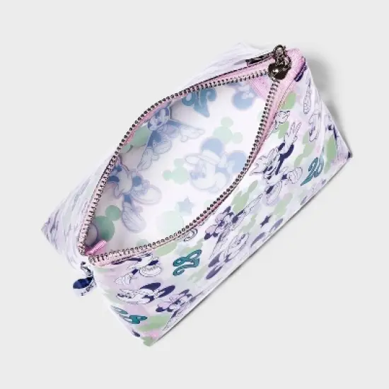 Clear Minnie Mouse Cosmetic Bag with Zipper image {2}