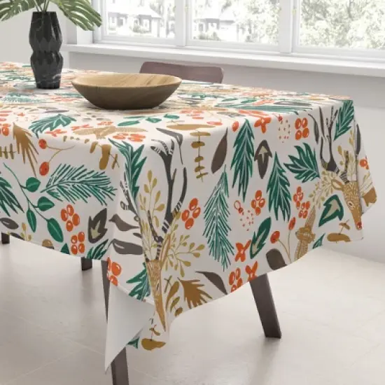 Marta Barragan Camarasa Christmas in the wild nature Tablecloth -Deny Designs image {2}