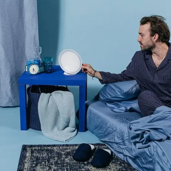 Circadian Optics Light Therapy Lamp [LAMPU] UV-Free LED Happy Mood Full Spectrum Sun Light Lamp with 10,000 Lux for Seasonal Sunlight image {1}