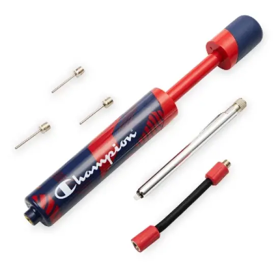Champion Dual Action Ball Pump- RWB image {1}