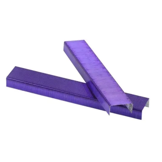 JAM Paper 5000ct Standard Size Colorful Staples - Violet Purple image {2}