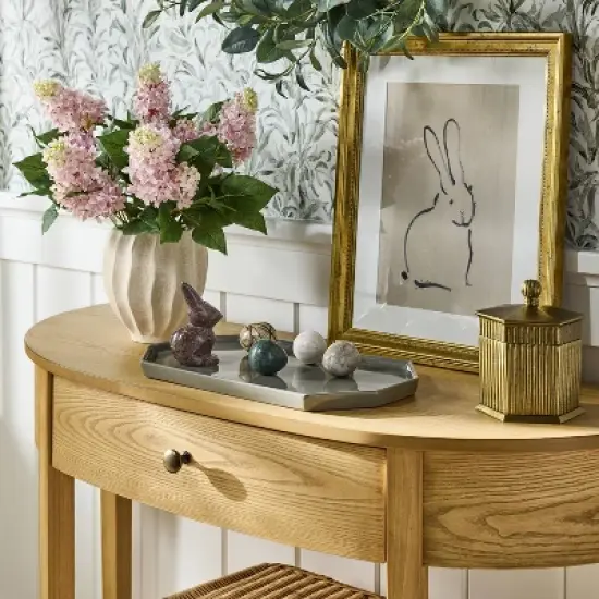 14"x18" Bunnies Framed Art - Threshold&trade; designed with Studio McGee image {1}