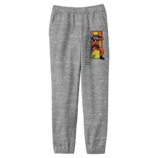 Naruto Classic Naruto Ninjutsu Stance Men's Athletic Heather Sweatpants image {3}