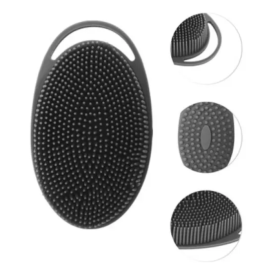 Unique Bargains Hangable Oval Bath Brush 1 Pc image {2}