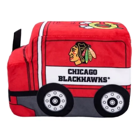 Bleacher Creatures Chicago Blackhawks Zamboni 7" Kuricha Plush image {2}