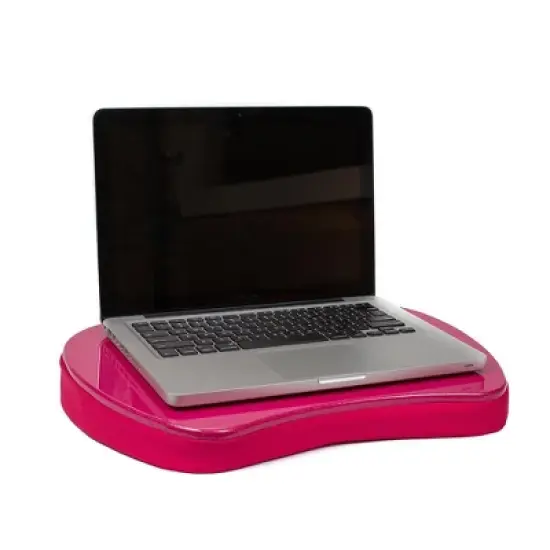 Sofia + Sam Mini Lap Desk Bed Table with Memory Foam - Pink image {7}