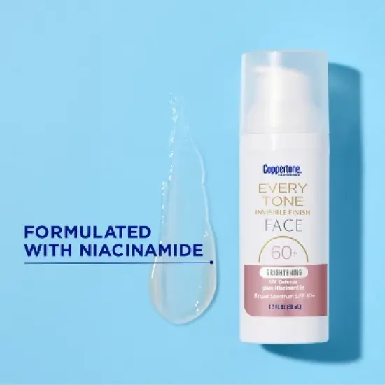 Coppertone Brightening Every Tone Face Sunscreen - SPF 60+ - 1.7 fl oz image {5}