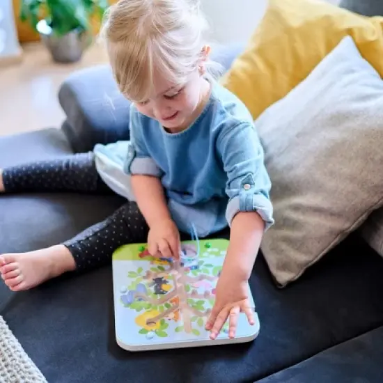 HABA Orchard Maze Magnetic Game Develops Fine Motor Skills & Color Recognition image {3}