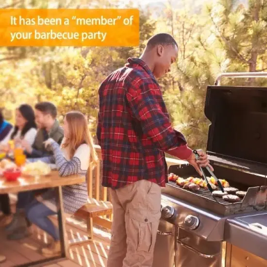 Racxily 3Pcs Kitchen Tongs Stainless Steel Locking Food Tongs with Silicon Tips BPA Free Non-Stick BBQ Cooking Grilling Locking Food Tongs image {6}