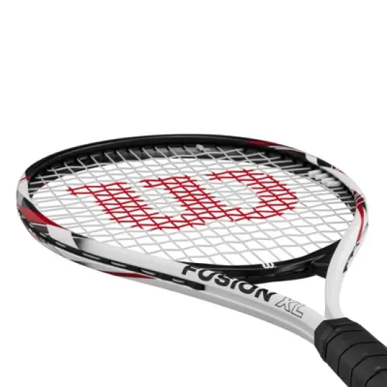 Wilson Fusion 29" Tennis Racquet: Medium Flex, Aluminum Oval Frame image {4}
