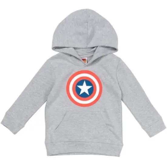 Marvel Avengers Captain America Fleece Hoodie Toddler image {6}