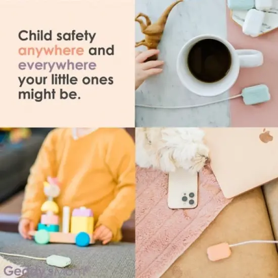 Geddy's Mom: Watch Your Mouth: White - 3 Pack - USB Charger Child Safety Covers image {8}