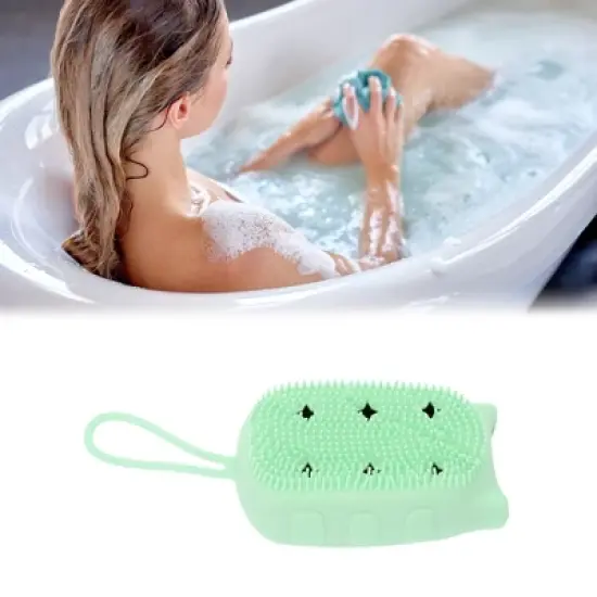 Unique Bargains Cartoon Owl Bath Brush 1 Pc image {1}