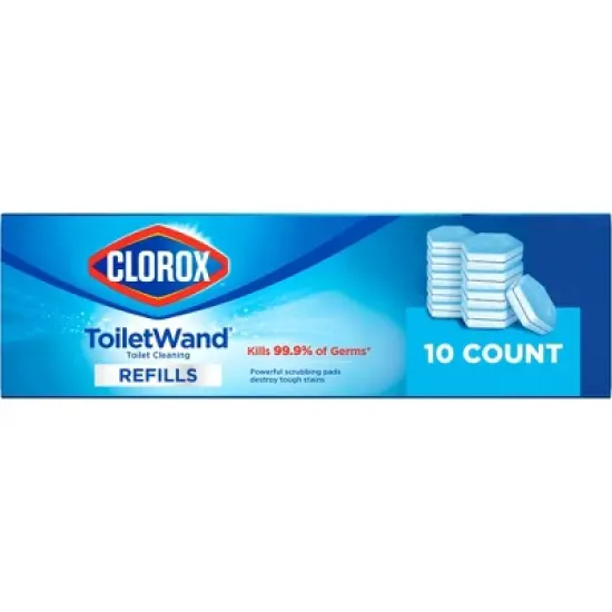 Clorox ToiletWand Disinfecting Refills Disposable Wand Heads - Original Scent - 10ct image {13}