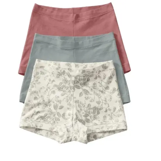 Leonisa  Simply Comfortable 3-Pack Stretch Cotton Boyshort Panties - image {7}