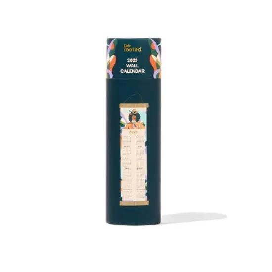 2023 Wall Calendar 7"x24" Cream - Be Rooted image {2}