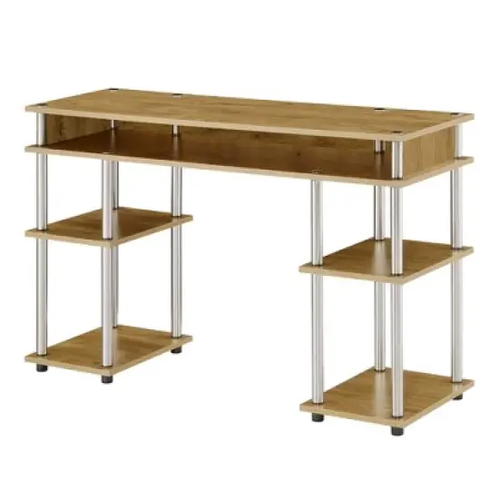 Designs2Go No Tools Student Desk with Shelves - Breighton Home image {18}