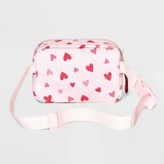 Girls' Heart Fanny Pack - Cat & Jack&trade; Pink image {1}