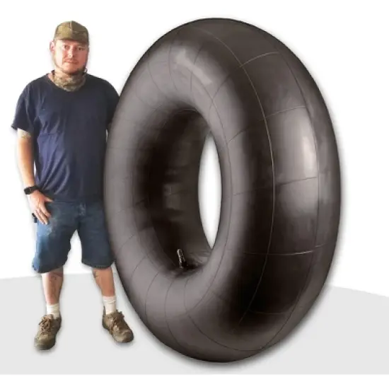 Bradley heavy duty TWO (2) PACK 44" #85146 butyl rubber innertubes for sledding; Inner tubes for pool closing and for floating on the river. image {4}