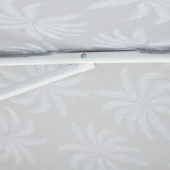 Outsunny Quick Beach Cabana Canopy Umbrella, 7.9' Easy-Assembly Sun-Shade Shelter with Sandbags, Cool UV50+ Fits Kids & Family image {4}