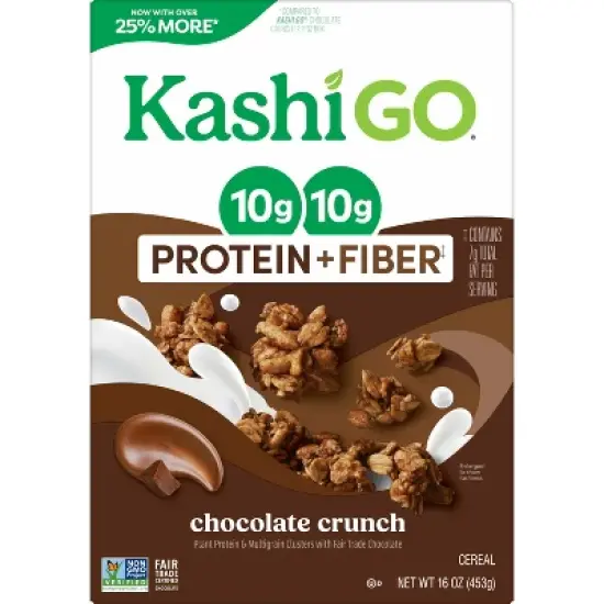 Kashi Go Chocolate Crunch Breakfast Cereal - 16oz image {7}