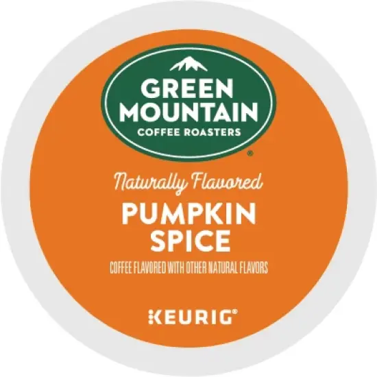 24ct Green Mountain Coffee Pumpkin Spice Keurig K-Cup Coffee Pods Flavored Coffee Light Roast image {2}