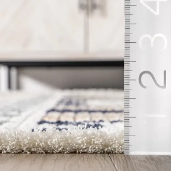 Kaarina Multi Rainbow Kids Fringe Area Rug image {2}