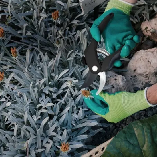 Nevlers Bypass Garden Shear Hand Pruners - Stainless Steel Blades image {6}