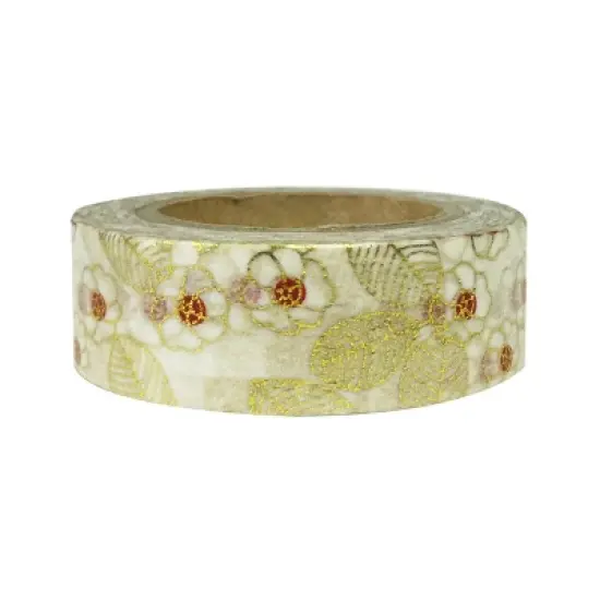 Wrapables Washi Masking Tape, Bold and Metallic Group image {21}