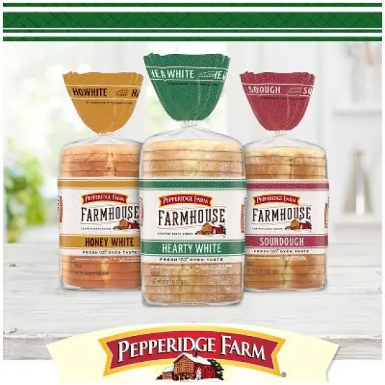 Pepperidge Farm Farmhouse Hearty White Bread - 24oz image {3}