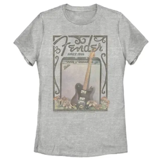 Women's Fender Since 1946 Retro Poster T-Shirt image {3}