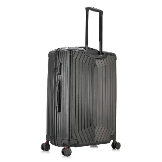 DUKAP STRATOS Lightweight Hardside Large Checked Spinner Suitcase image {3}