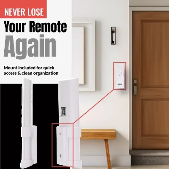 Anderic RRTX045LR Replacement Ceiling Fan Remote Control for Home Decorators Collection A25-TX045-LR image {14}