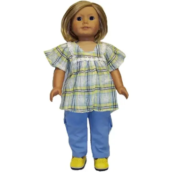 Doll Clothes Superstore Size 12 Cargo Pants With Matching Doll Pants image {2}