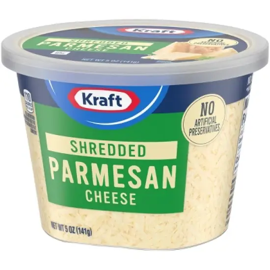 Kraft Shredded Parmesan Cheese - 5oz image {5}