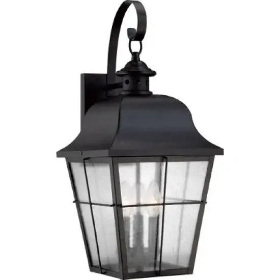 Quoizel Lighting Millhouse 3 - Light Sconce in  Mystic Black image {5}