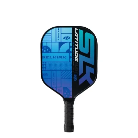 Selkirk Sport Latitude Pickleball Paddle Racquets - Blue: Medium Flex, Polypropylene & Graphite image {8}