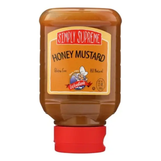 Woeber's Simply Supreme Honey Mustard  - Case of 6 - 13 OZ image {1}