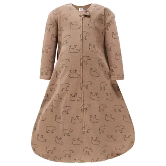 Hudson Baby Boys Thermal Long Sleeve Sleeping Bag 2pk, Bear Tree image {2}