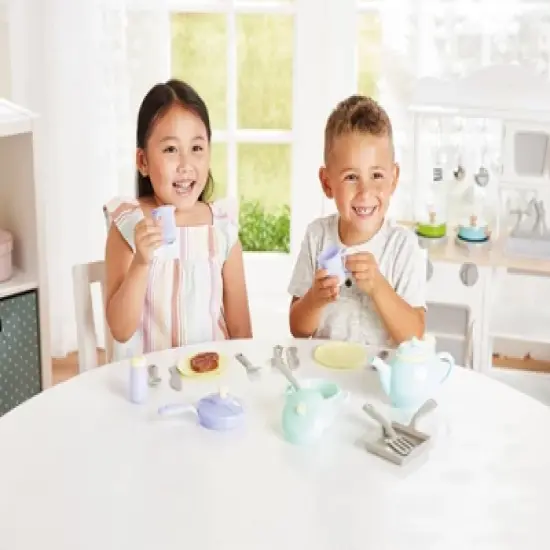 Kidoozie Just Imagine Classy Kitchen Playset, Includes 22 Kitchen Accessories, For Ages 2+ image {4}