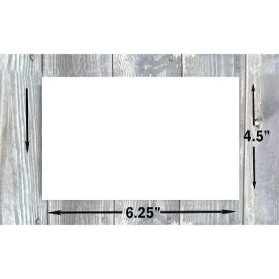 Hamilco Blank Cards and Envelopes - Flat 4.5" x 6.25" A6 Cream Cardstock Paper 80 lb Card Stock for Printer -100 Pack image {2}