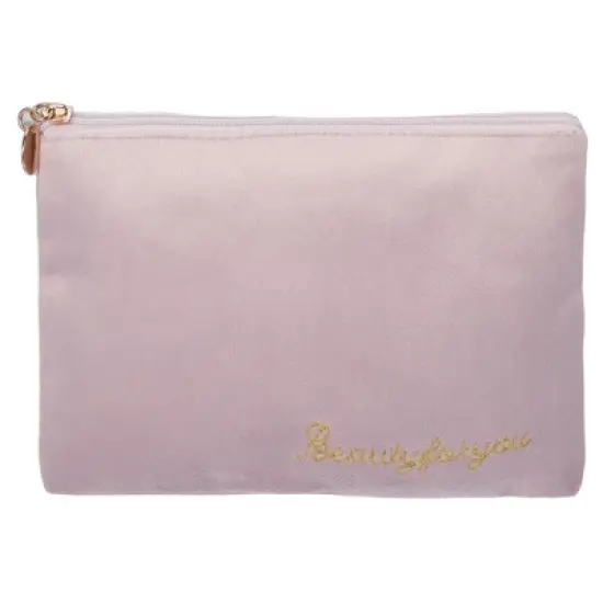 Unique Bargains Durable Flat Makeup Bag 1 Pc image {8}