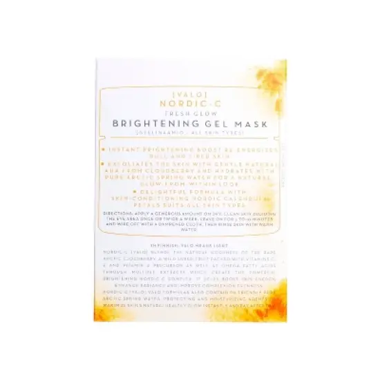 Lumene Valo Fresh Glow Brightening Gel Mask with Vitamin C - 5.1 fl oz image {4}