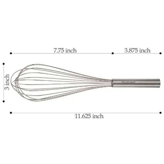Progressive Stainless Steel Balloon Whisk, 12-Inch image {1}