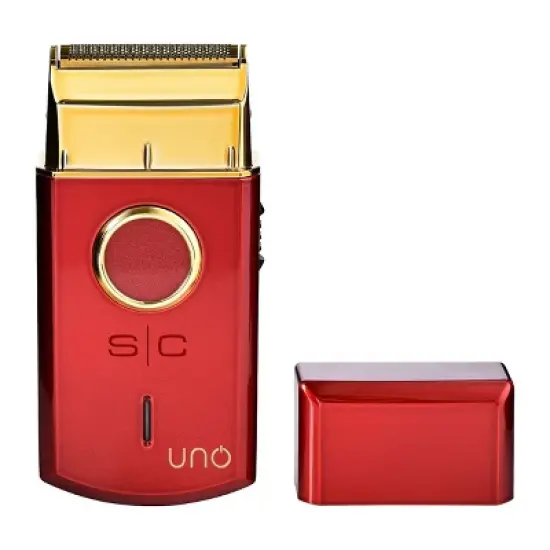 StyleCraft Uno Single Foil Shaver USB Rechargable Travel Size Red image {2}